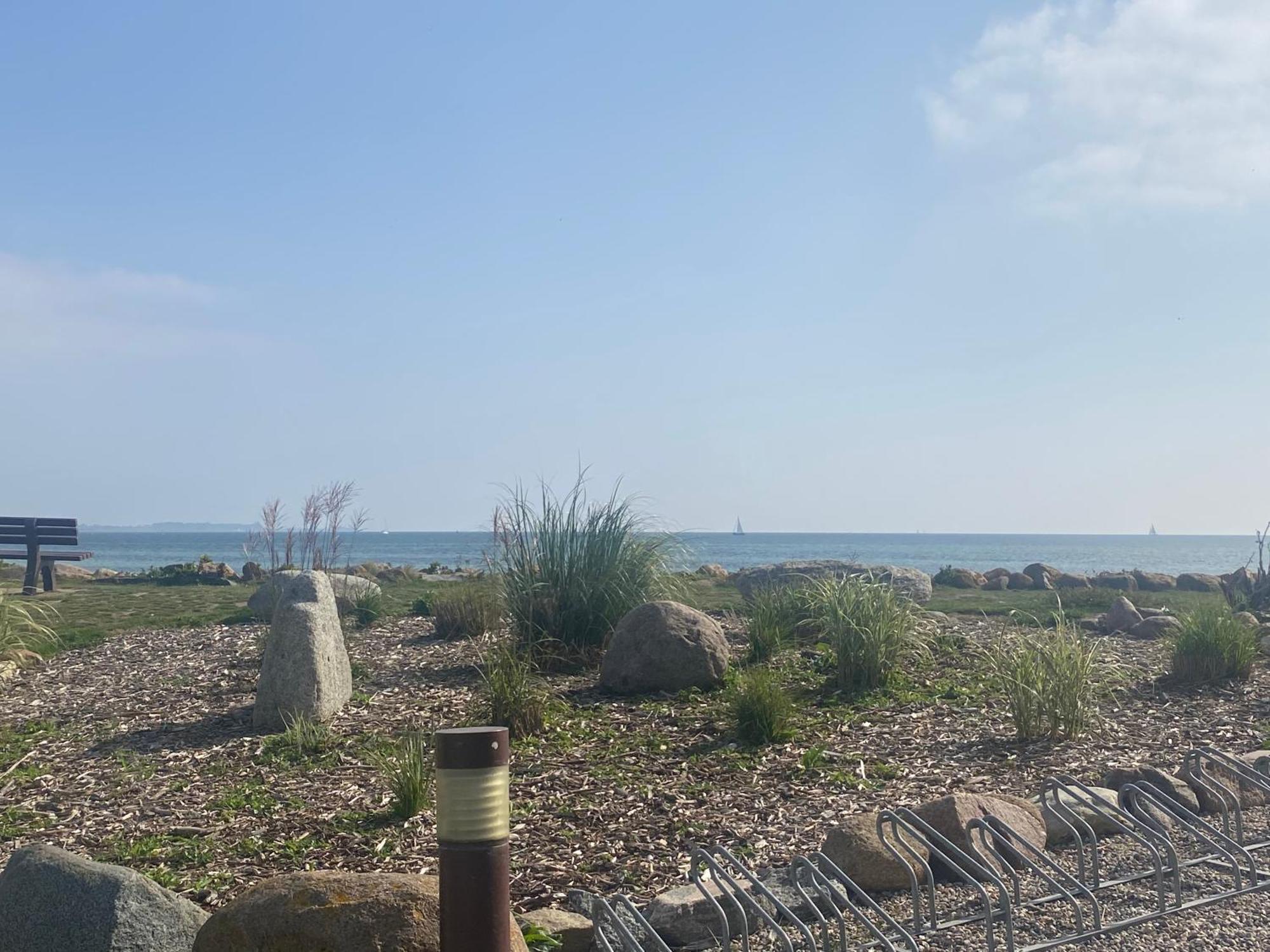Wohnwagen Auf Dem Wulfenerhals Ca 150M Bis Zum Meer Fehmarn Exterior foto